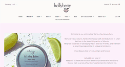 Desktop Screenshot of hollyberrysoaps.com